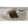 Baskets cuir blanc